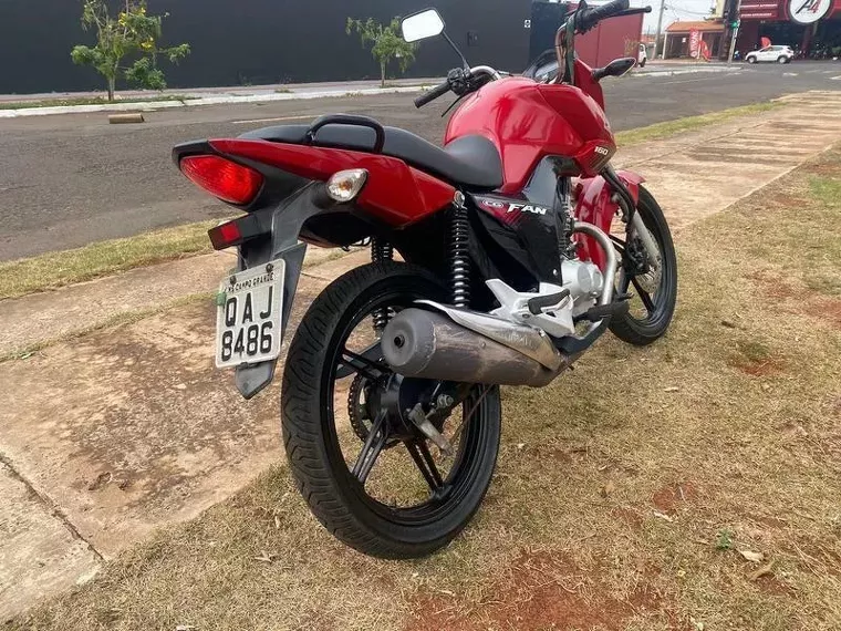 Honda CG 160 Vermelho 6