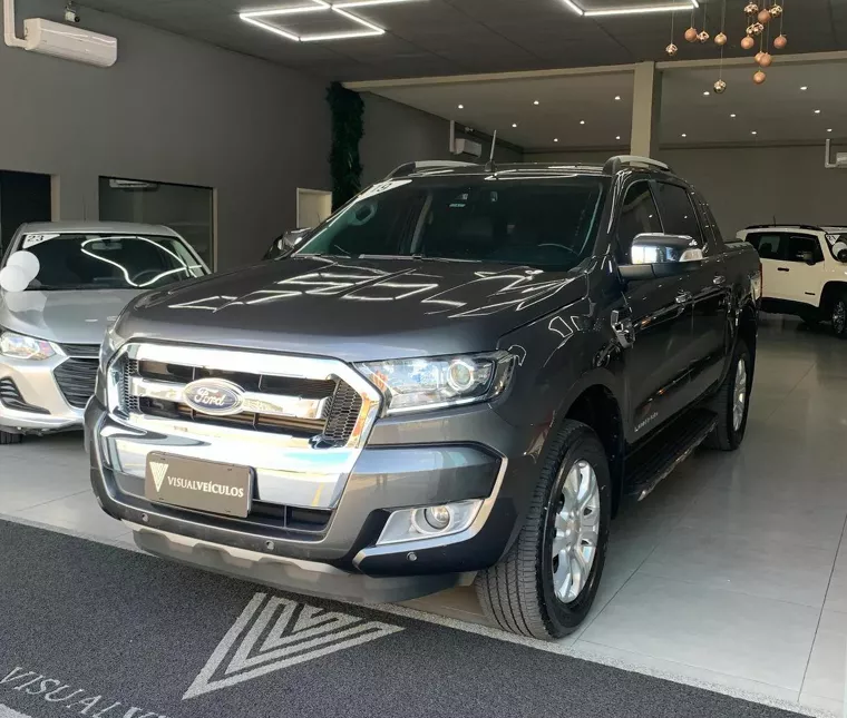 Ford Ranger Cinza 1