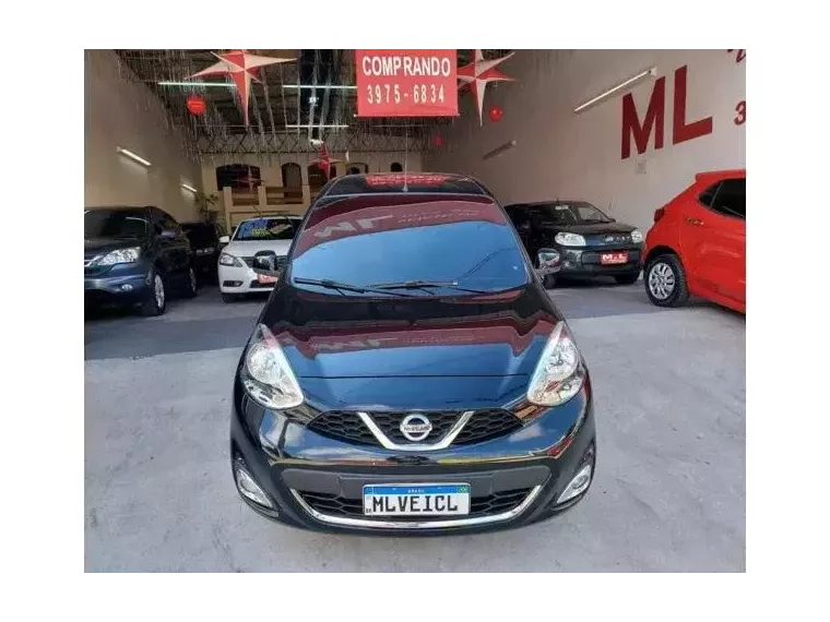 Nissan March Preto 6