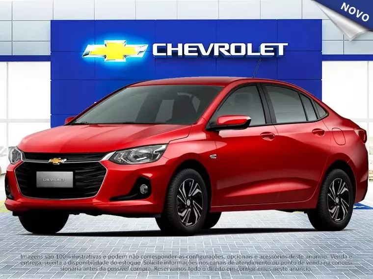 Chevrolet Onix Vermelho 1