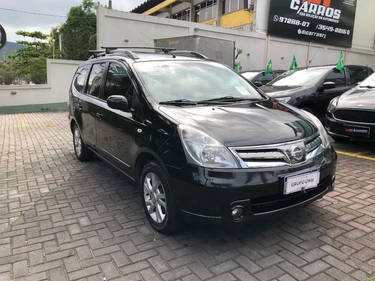 Nissan Grand Livina Preto 12