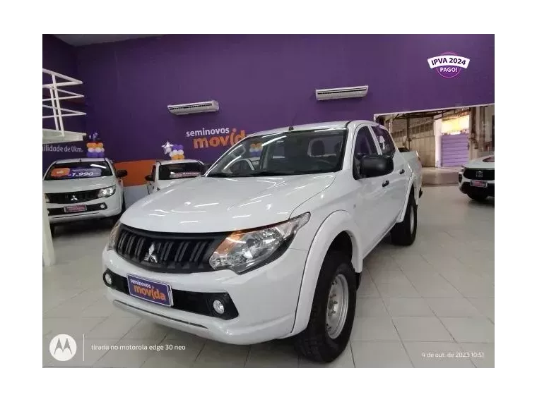 Mitsubishi L200 Branco 7