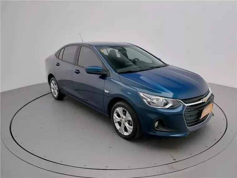 Chevrolet Onix Azul 4