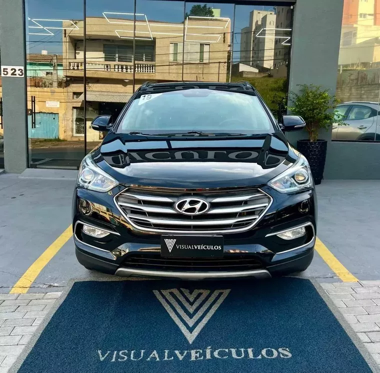 Hyundai Santa Fé Preto 8