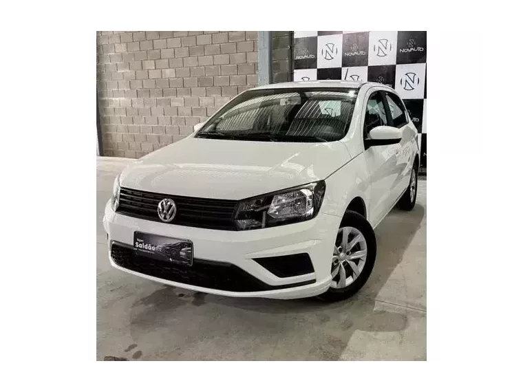 Volkswagen Gol Branco 1