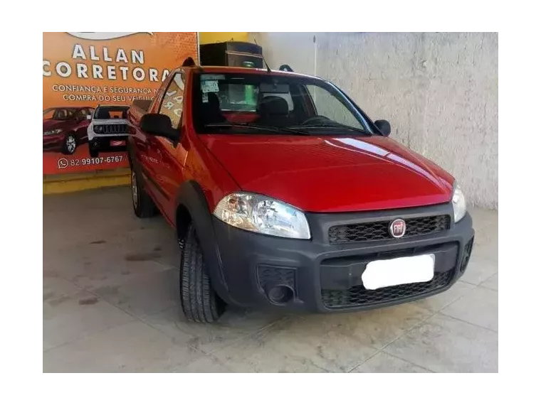 Fiat Strada Vermelho 2