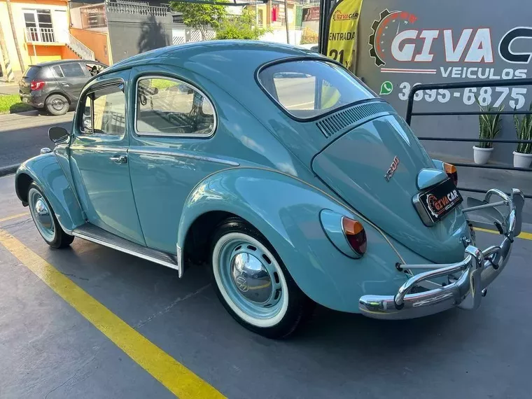 Volkswagen Fusca Azul 8