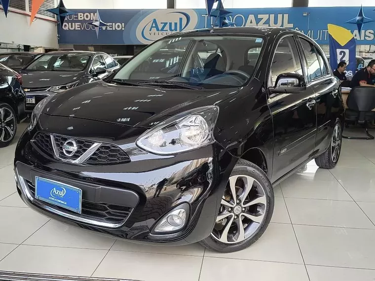 Nissan March Preto 3