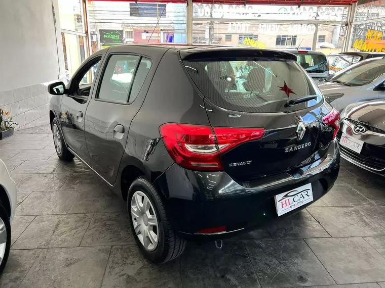 Renault Sandero Preto 3