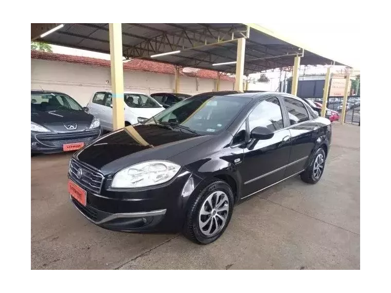 Fiat Linea Preto 4