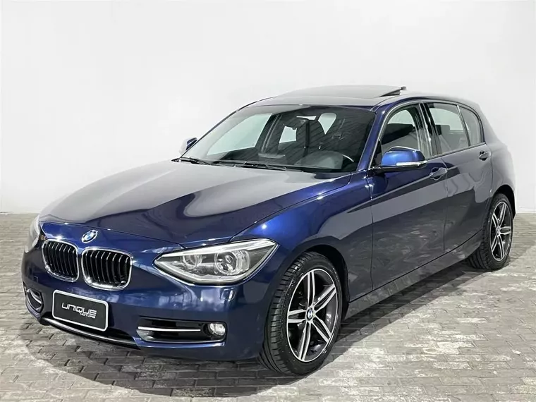 BMW 118i Azul 9