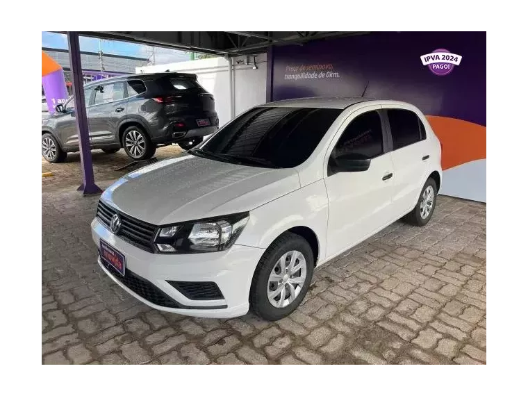 Volkswagen Gol Branco 6