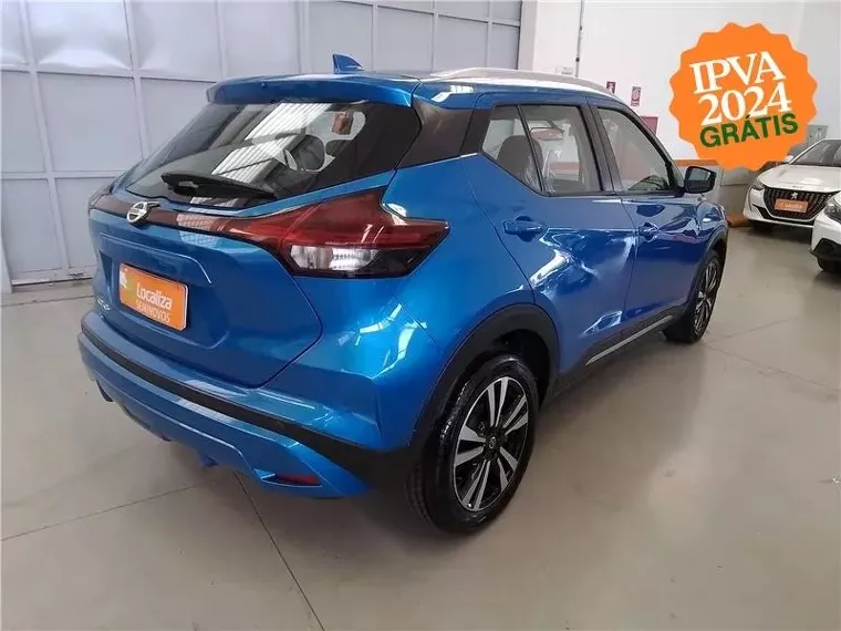 Nissan Kicks Azul 1