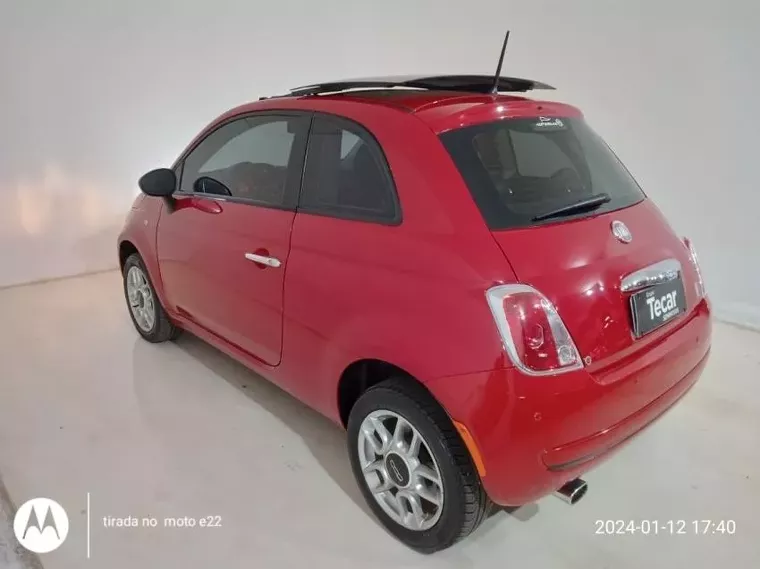 Fiat 500 Vermelho 2