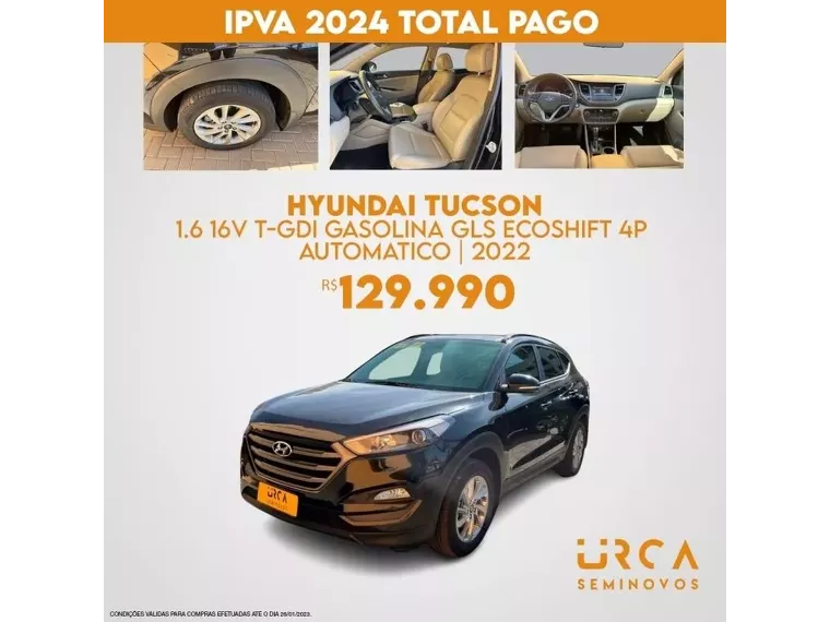 Hyundai Tucson Preto 10