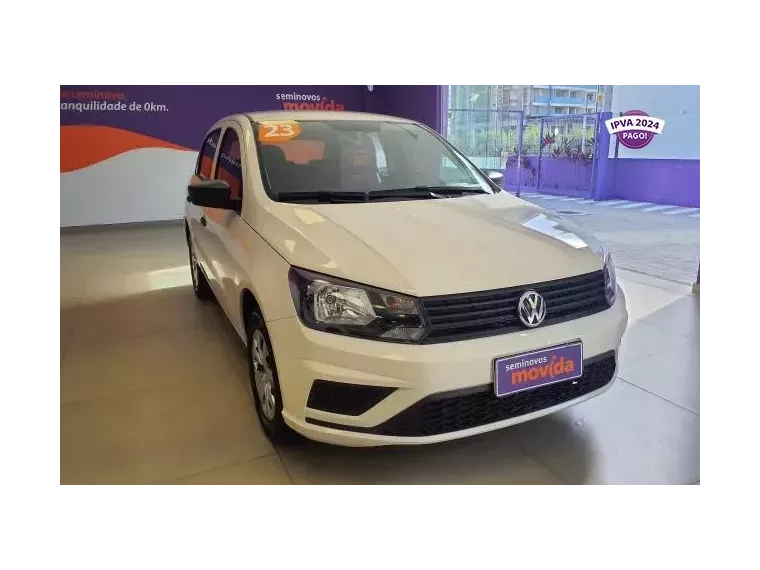 Volkswagen Gol Branco 4