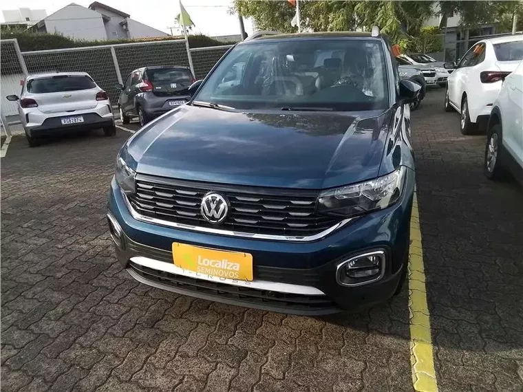 Volkswagen T-cross Azul 7