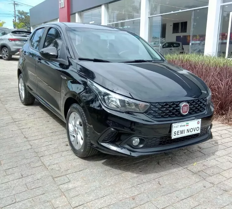 Fiat Argo Preto 4