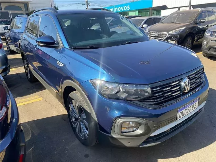 Volkswagen T-cross Azul 2