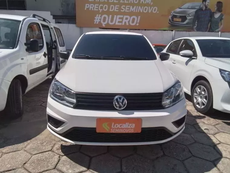 Volkswagen Voyage Branco 1