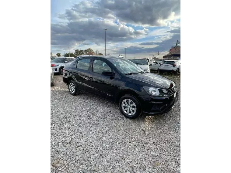 Volkswagen Voyage Preto 6