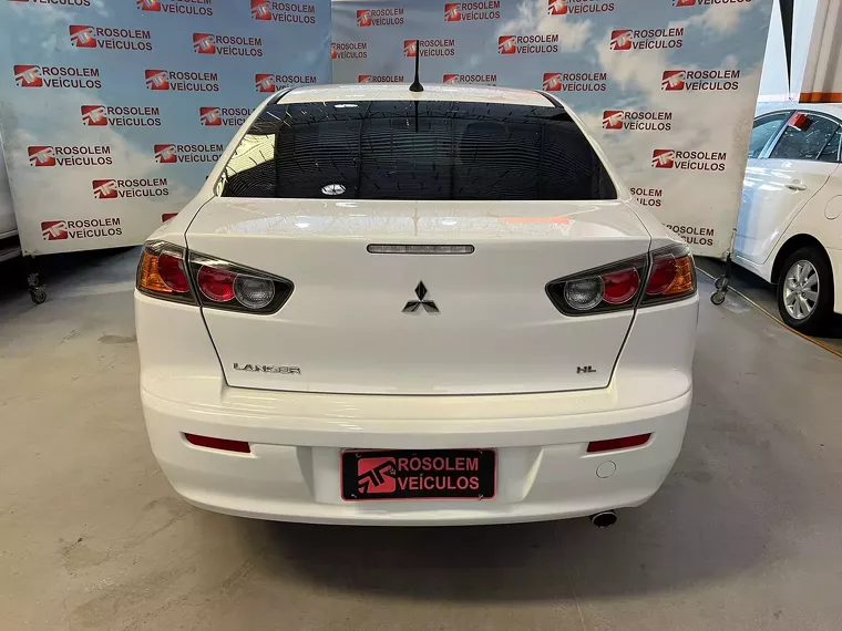 Mitsubishi Lancer Branco 6