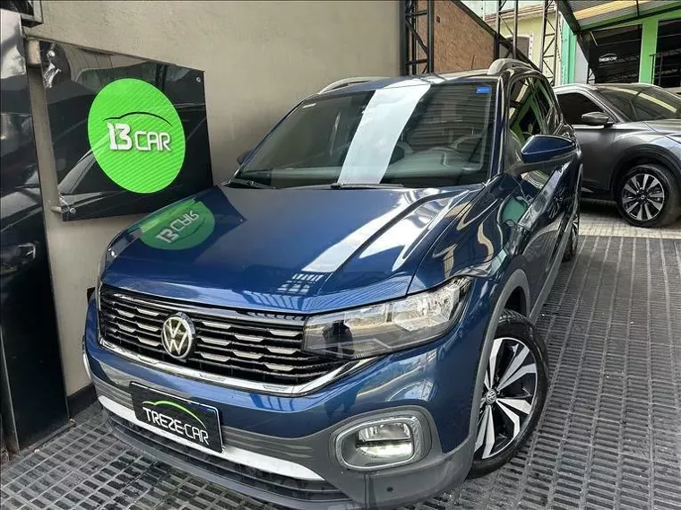 Volkswagen T-cross Azul 4