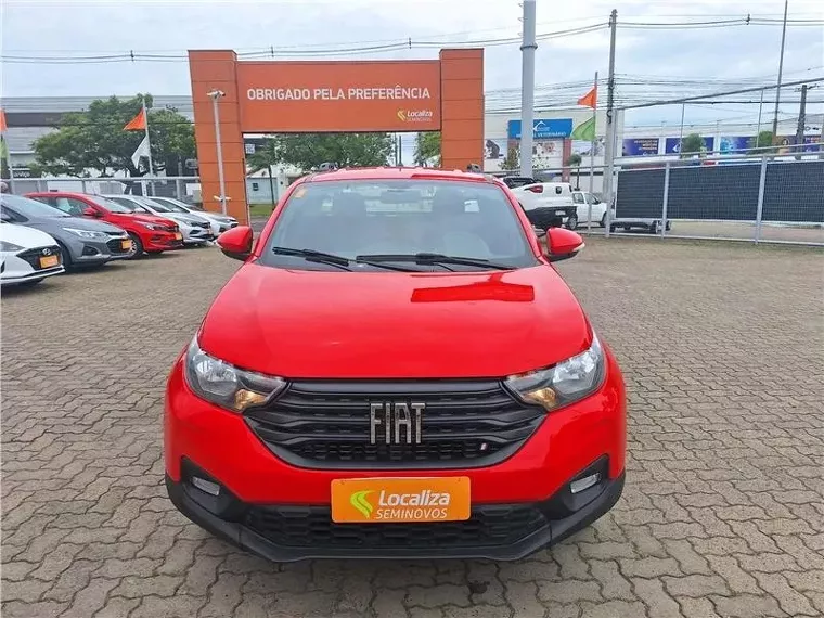 Fiat Strada Vermelho 4