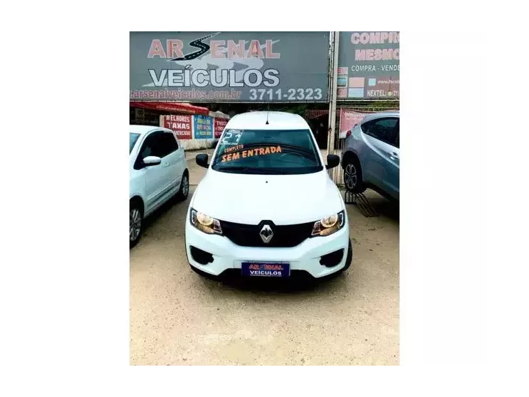 Renault Kwid Branco 1