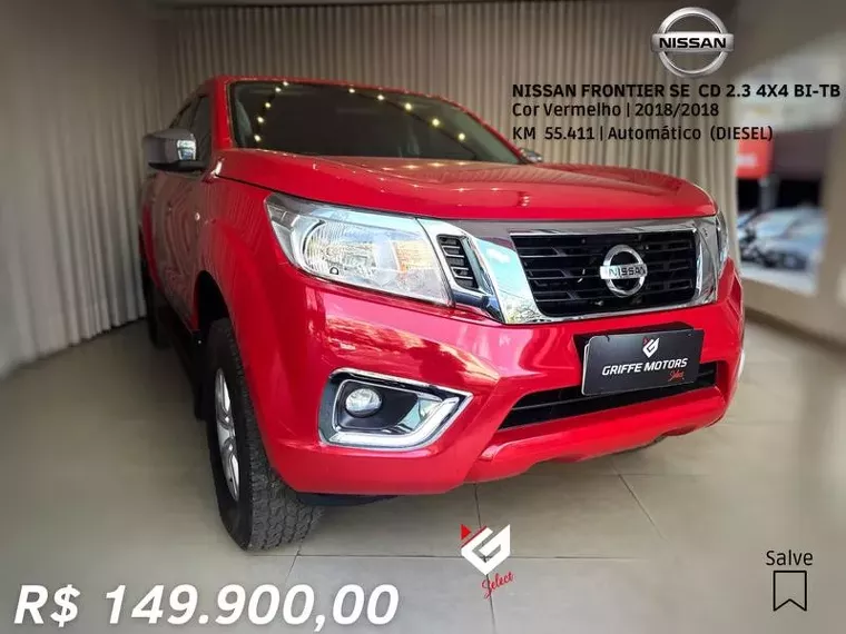 Nissan Frontier Vermelho 16