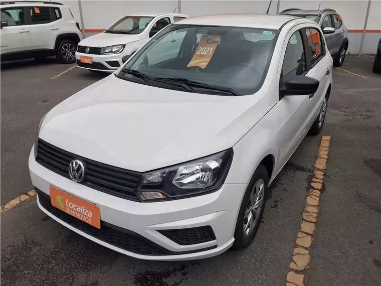 Volkswagen Gol Branco 1