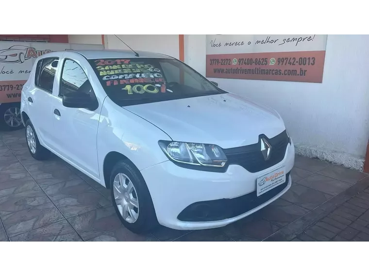 Renault Sandero Branco 8