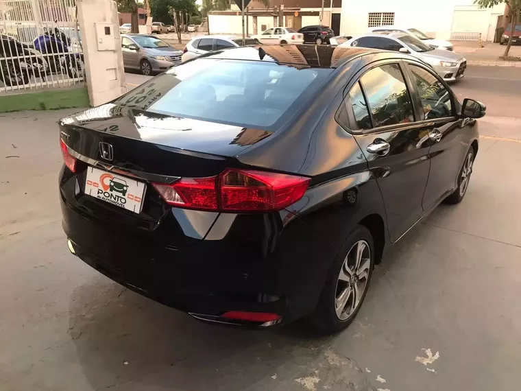 Honda City Preto 10