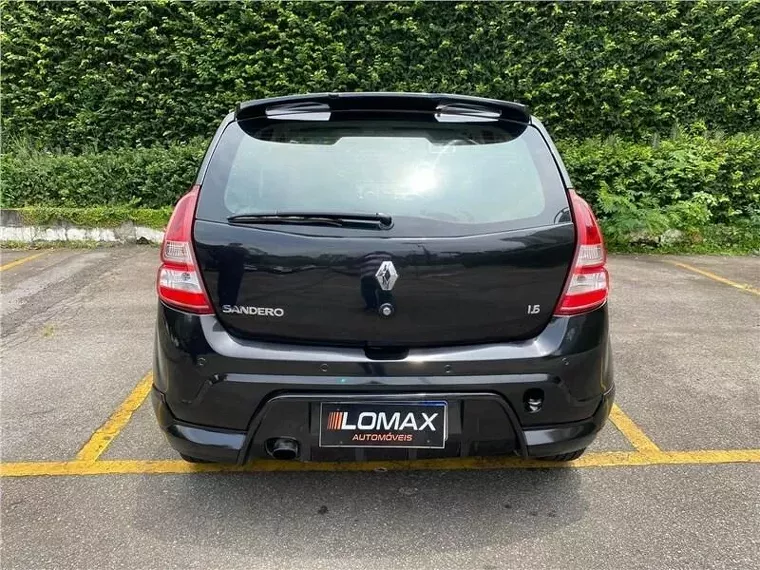 Renault Sandero Preto 9