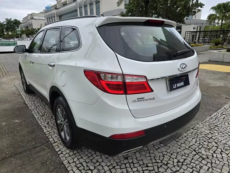 Hyundai Grand Santa Fé Branco 6