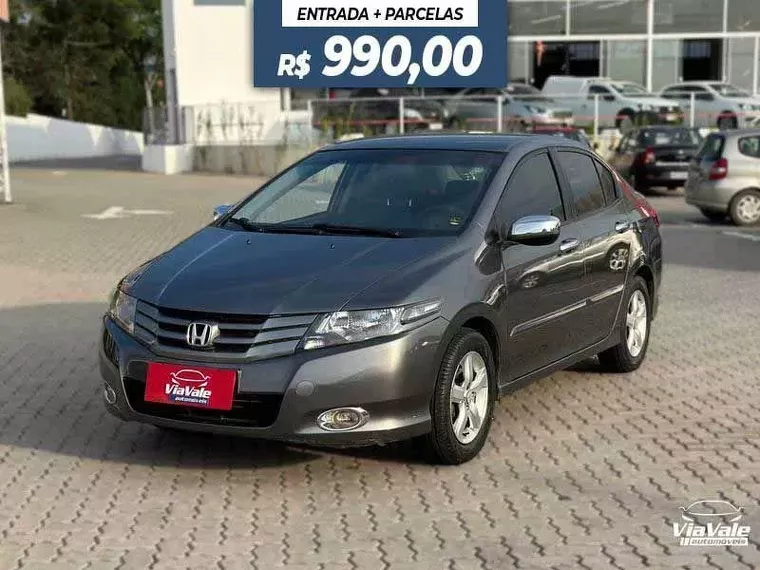 Honda City Cinza 1