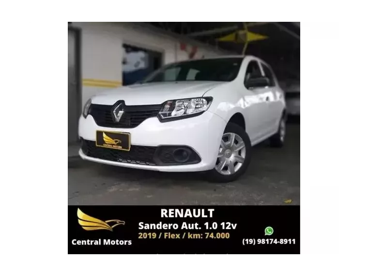 Renault Sandero Branco 9