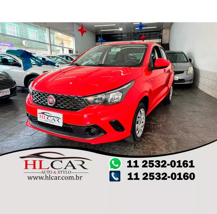 Fiat Argo Vermelho 13