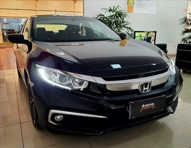 Honda Civic Preto 4