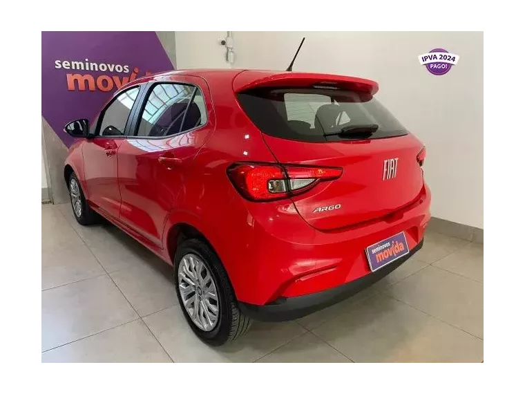 Fiat Argo Vermelho 7