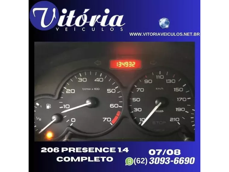 Peugeot 206 Prata 8