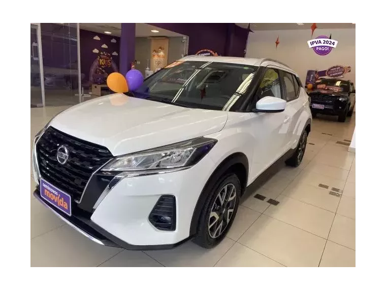 Nissan Kicks Branco 6