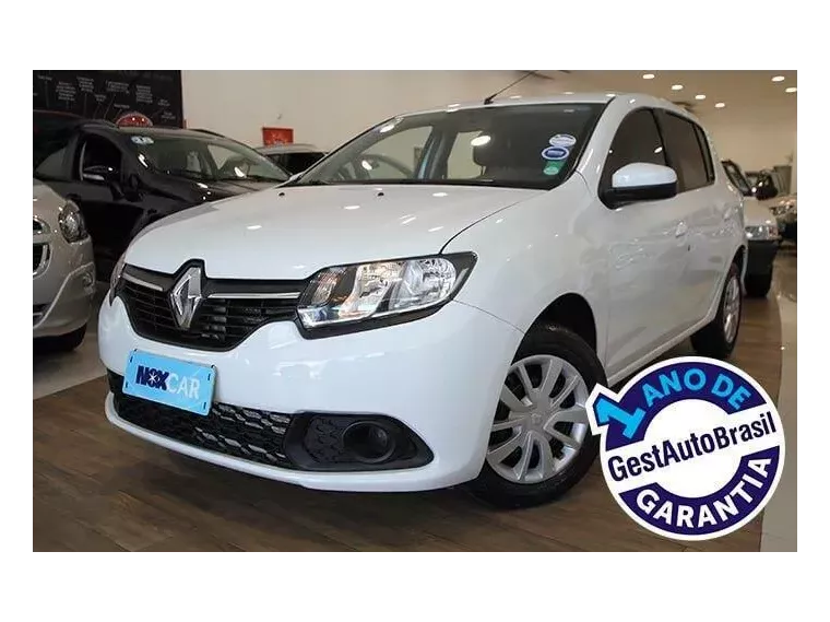 Renault Sandero Branco 1