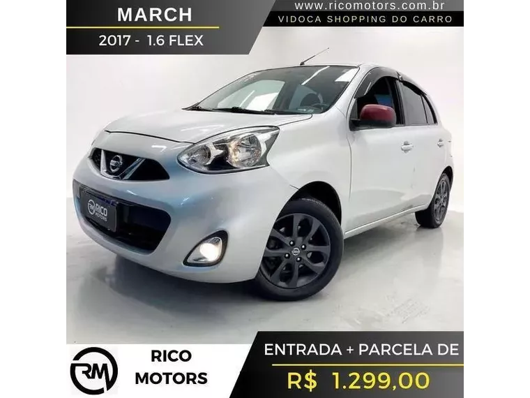 Nissan March Prata 7