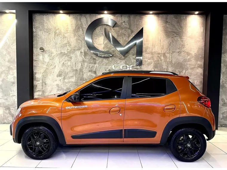 Renault Kwid Laranja 9