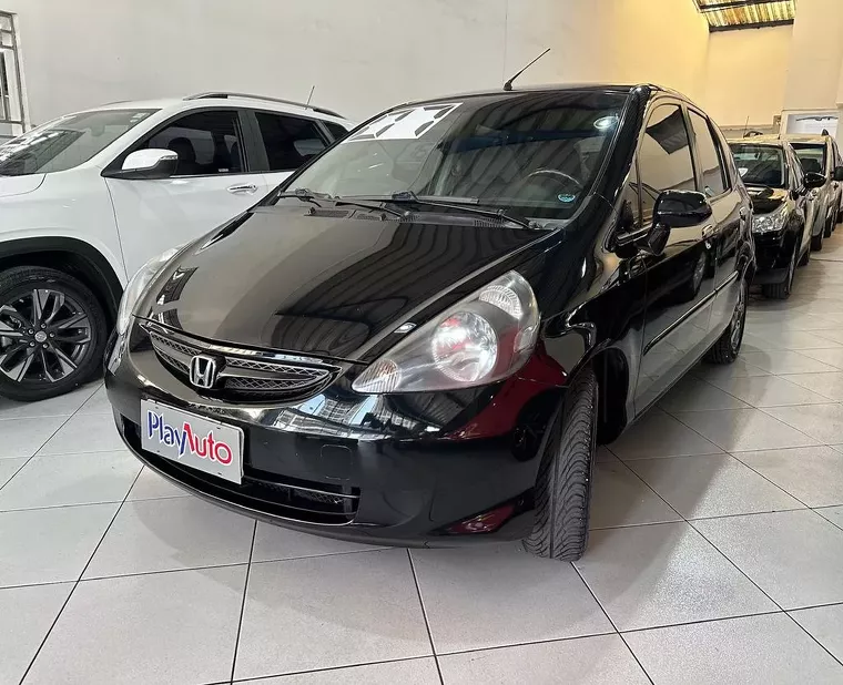 Honda FIT Preto 10