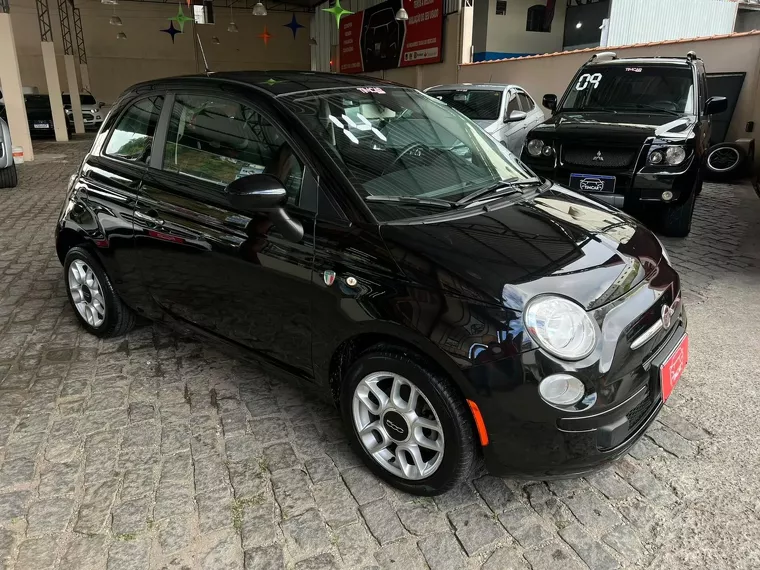 Fiat 500 Preto 5