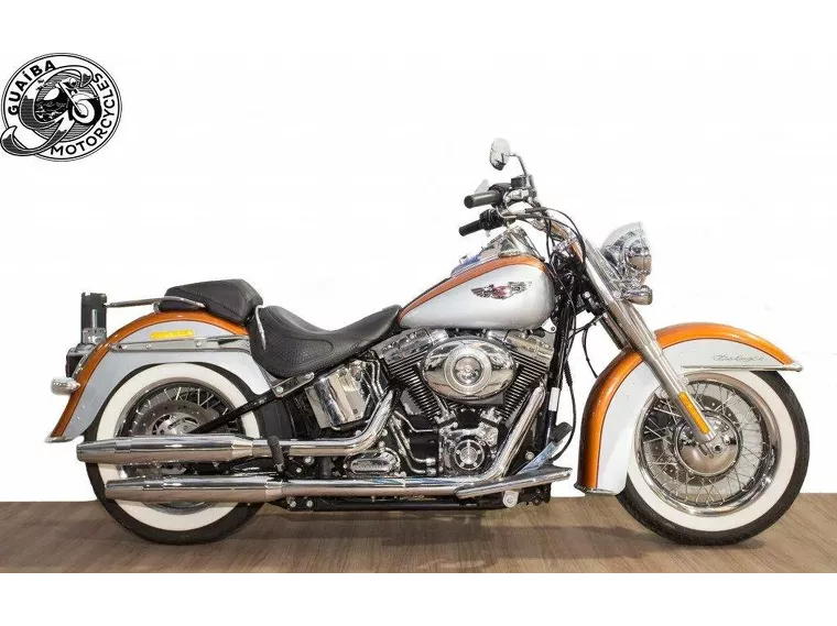 Harley-Davidson Softail Laranja 1
