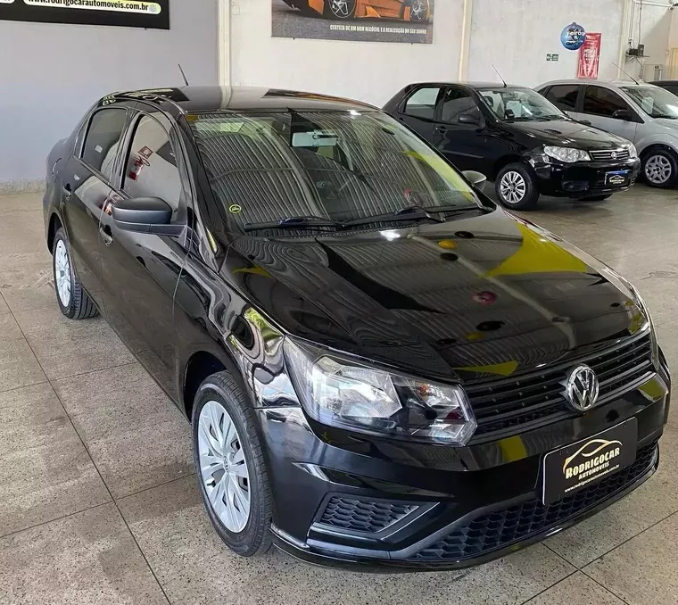 Volkswagen Voyage Preto 6