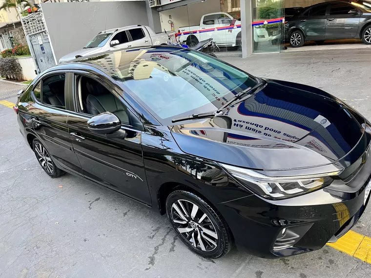 Honda City Preto 10